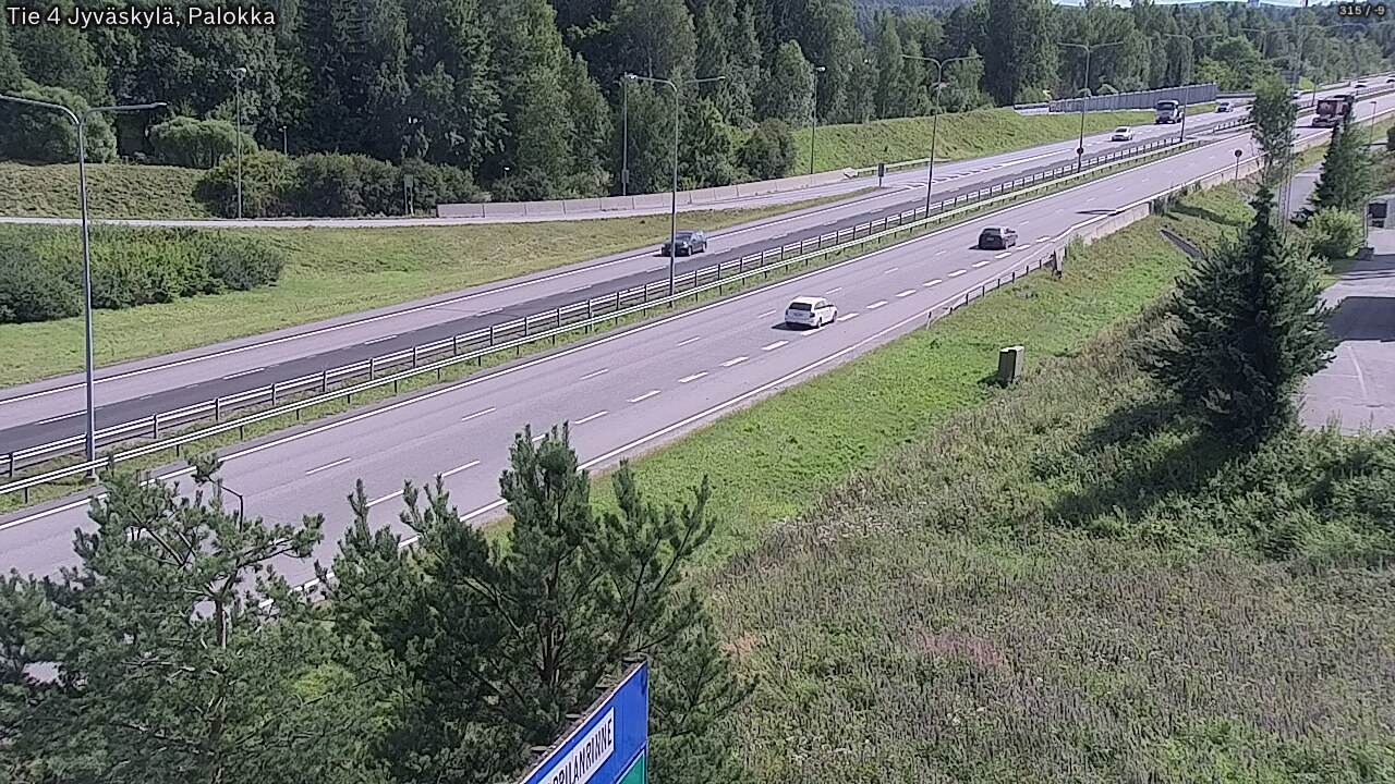 Kelikamerat Kuva Tie 4 Jyväskylä, Palokka, Jyväskylä, Keski-Suomi