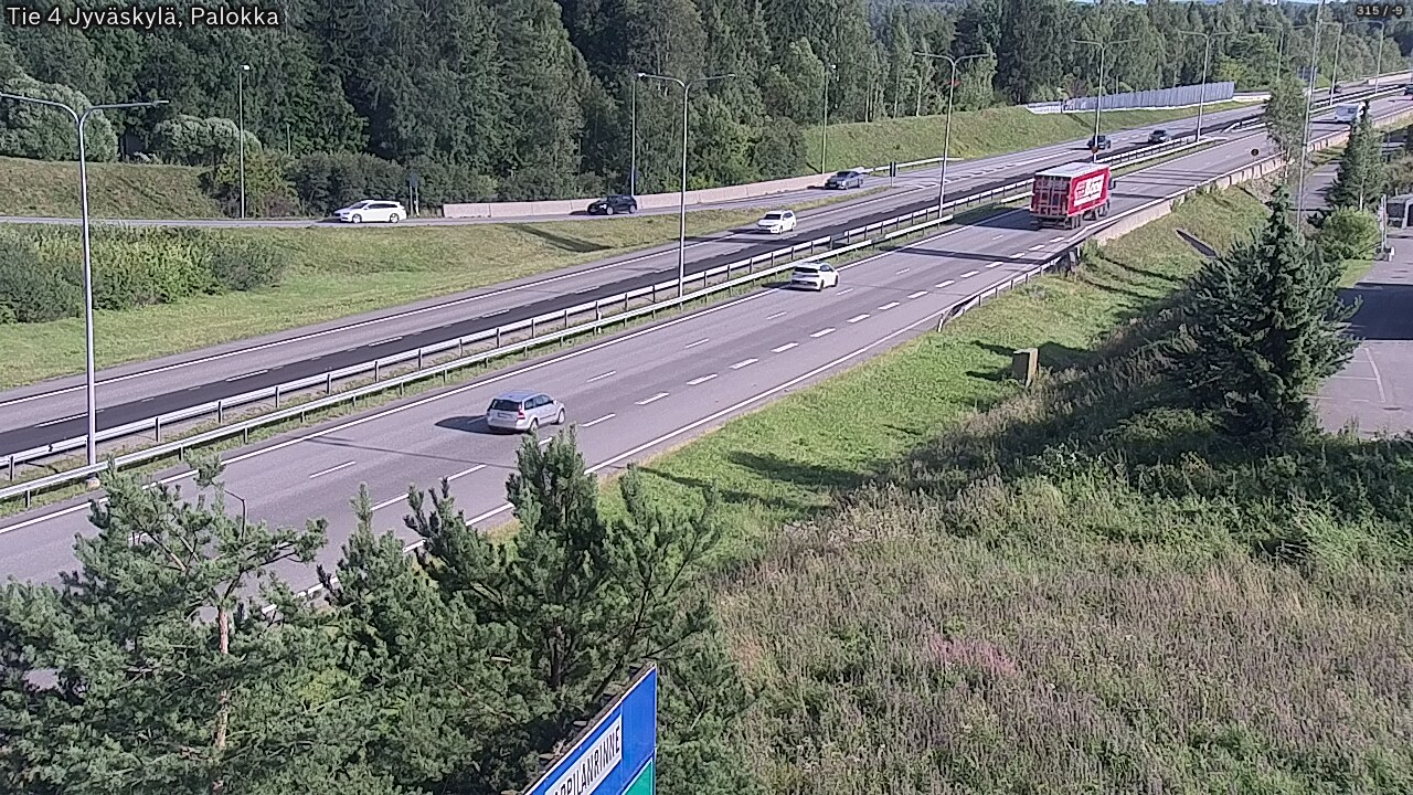 Kelikamerat Kuva Tie 4 Jyväskylä, Palokka, Jyväskylä, Keski-Suomi