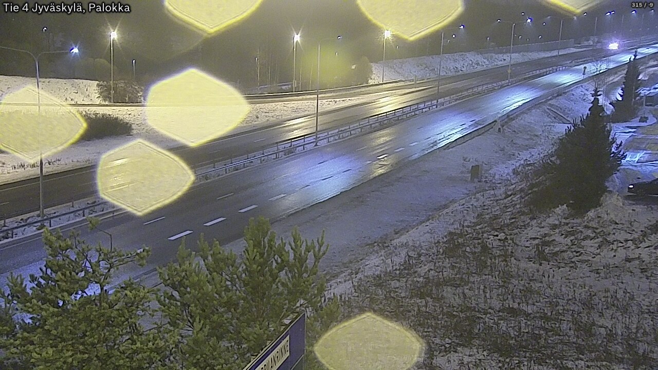 Weather Camera Image Väg 4 Jyväskylä, Palokka, Jyväskylä, Keski-Suomi