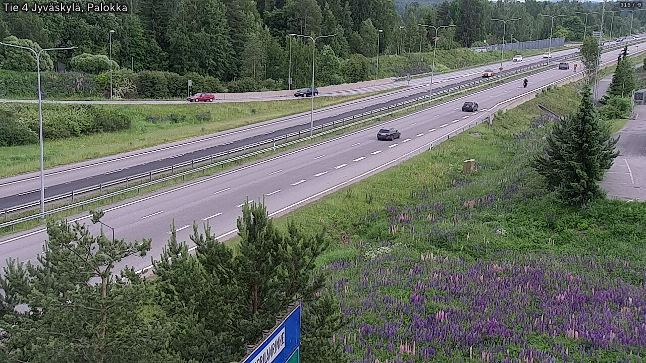 Kelikamerat Kuva Tie 4 Jyväskylä, Palokka, Jyväskylä, Keski-Suomi