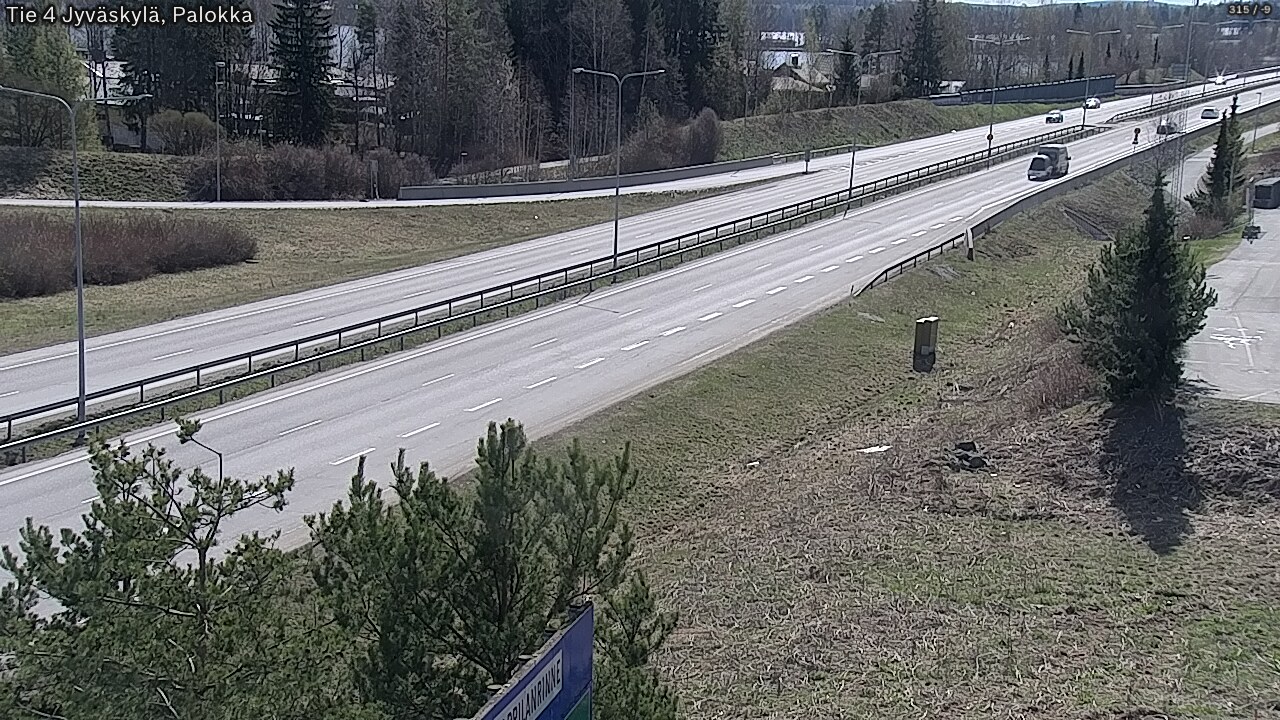 Kelikamerat Kuva Tie 4 Jyväskylä, Palokka, Jyväskylä, Keski-Suomi