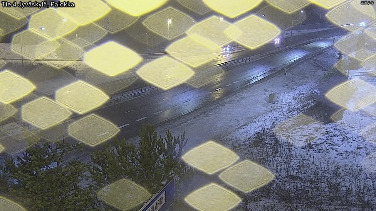 Weather Camera Image Väg 4 Jyväskylä, Palokka, Jyväskylä, Keski-Suomi