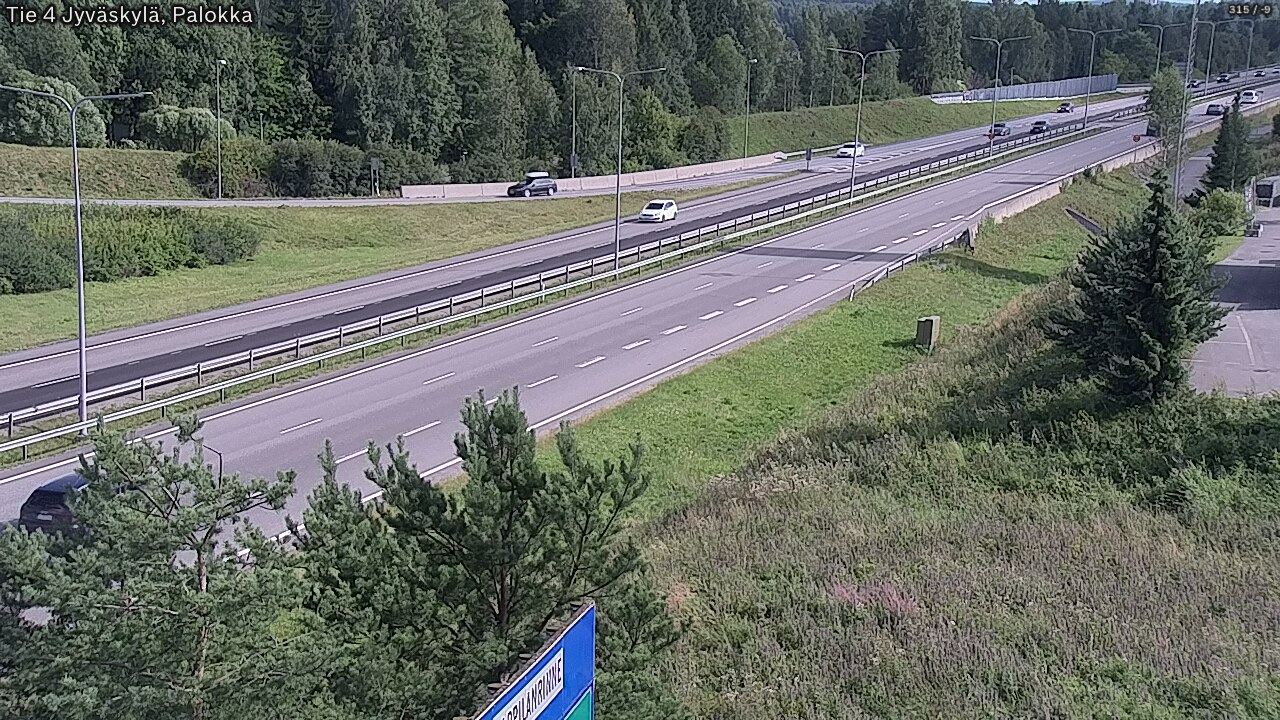 Kelikamerat Kuva Tie 4 Jyväskylä, Palokka, Jyväskylä, Keski-Suomi