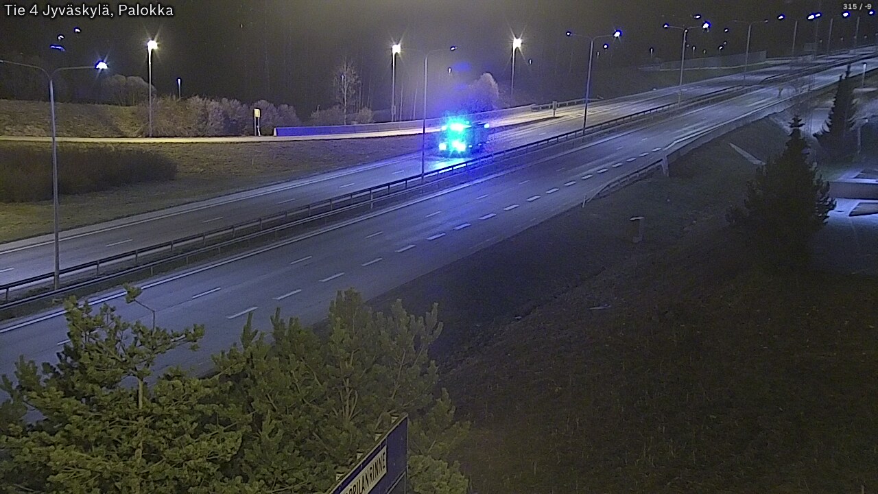 Weather Camera Image Road 4 Jyväskylä, Palokka, Jyväskylä, Keski-Suomi