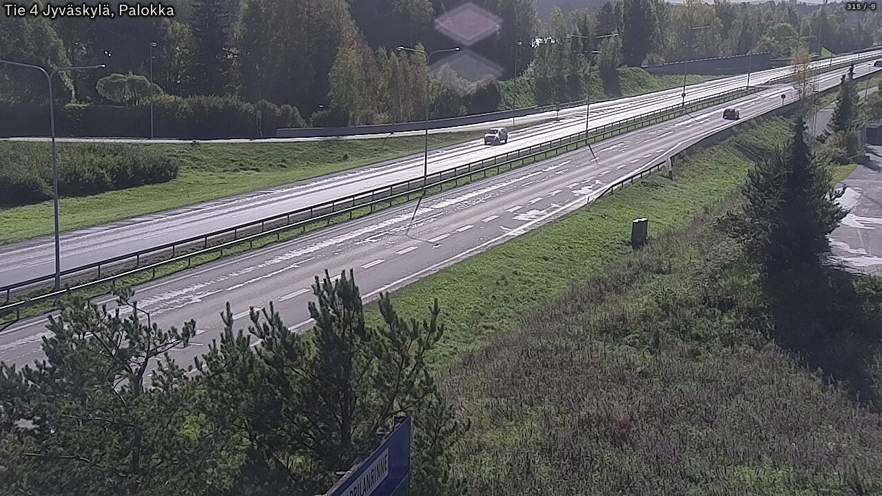 Weather Camera Image Road 4 Jyväskylä, Palokka, Jyväskylä, Keski-Suomi