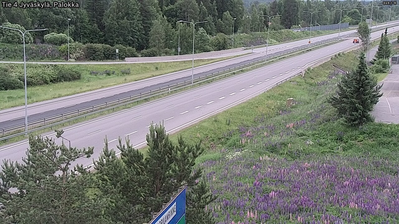 Kelikamerat Kuva Tie 4 Jyväskylä, Palokka, Jyväskylä, Keski-Suomi