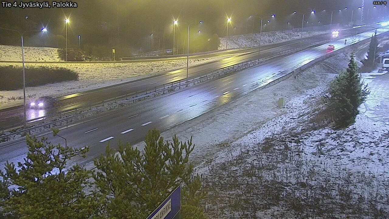 Weather Camera Image Väg 4 Jyväskylä, Palokka, Jyväskylä, Keski-Suomi