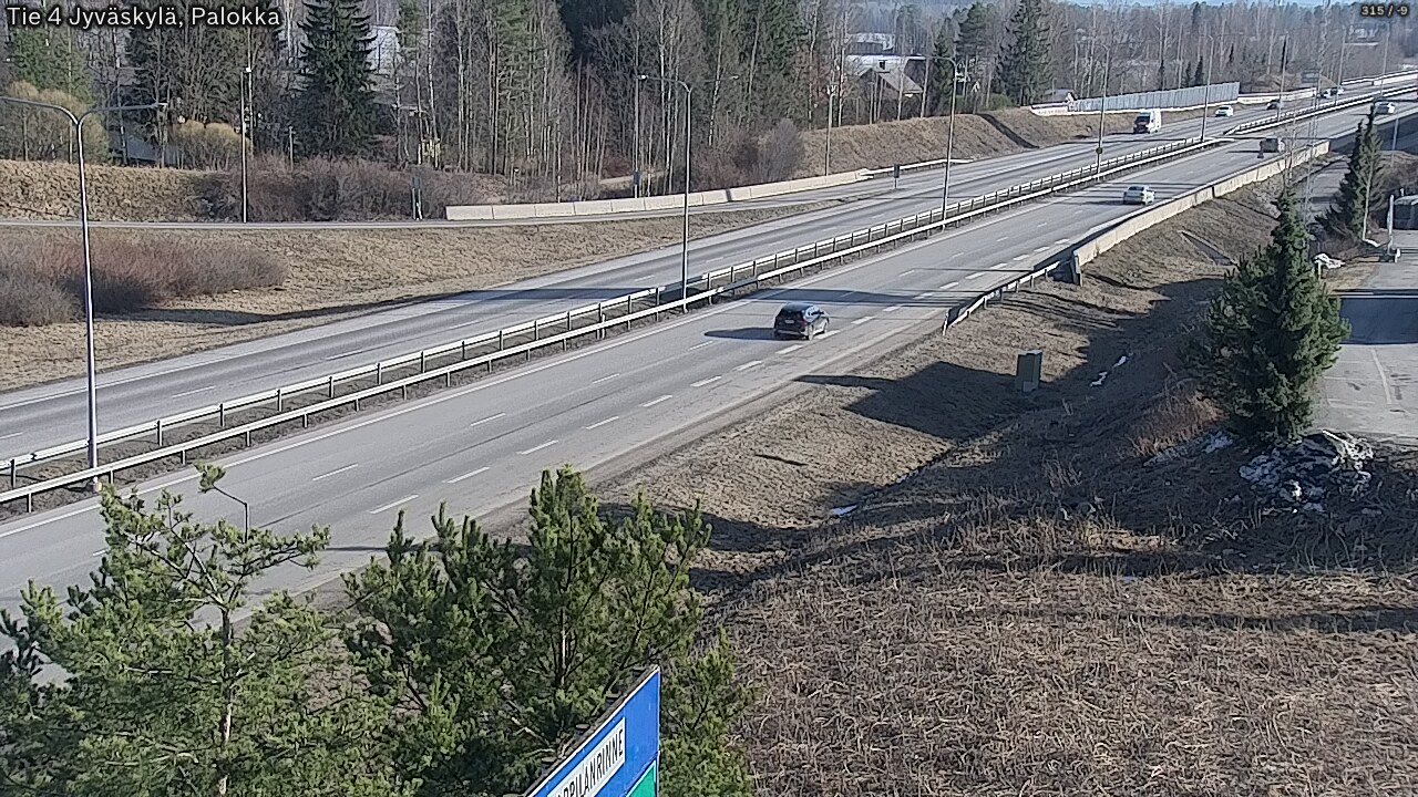 Kelikamerat Kuva Tie 4 Jyväskylä, Palokka, Jyväskylä, Keski-Suomi