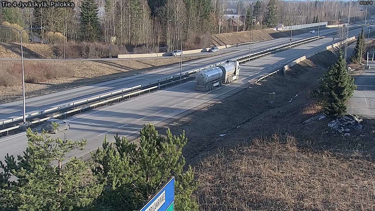 Kelikamerat Kuva Tie 4 Jyväskylä, Palokka, Jyväskylä, Keski-Suomi