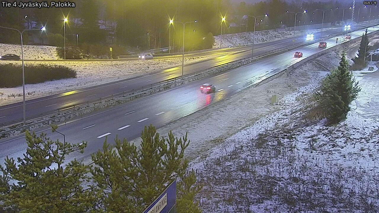 Weather Camera Image Väg 4 Jyväskylä, Palokka, Jyväskylä, Keski-Suomi