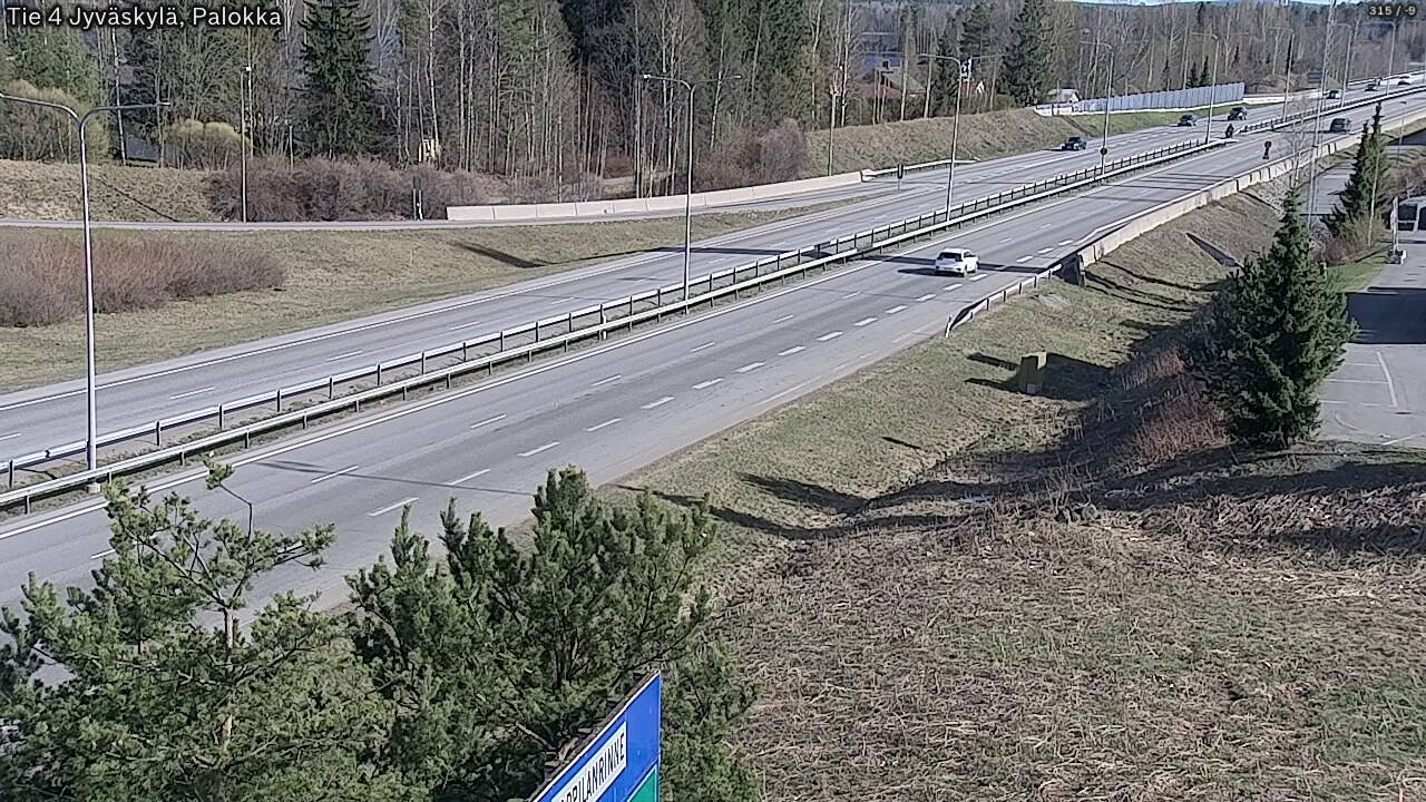 Kelikamerat Kuva Tie 4 Jyväskylä, Palokka, Jyväskylä, Keski-Suomi