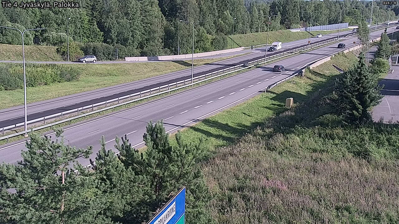 Kelikamerat Kuva Tie 4 Jyväskylä, Palokka, Jyväskylä, Keski-Suomi