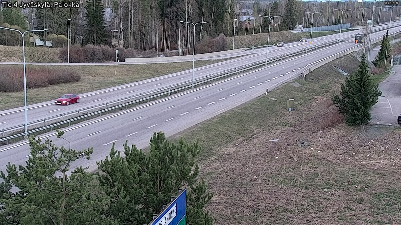 Kelikamerat Kuva Tie 4 Jyväskylä, Palokka, Jyväskylä, Keski-Suomi