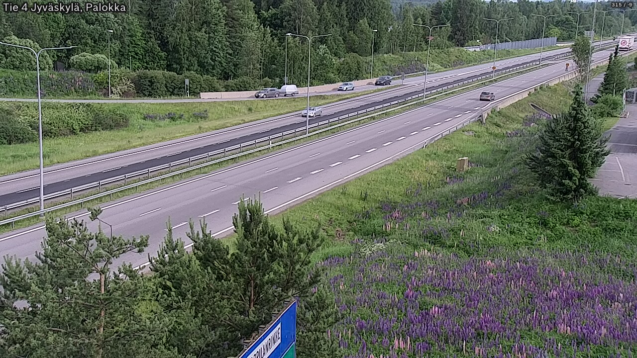 Kelikamerat Kuva Tie 4 Jyväskylä, Palokka, Jyväskylä, Keski-Suomi