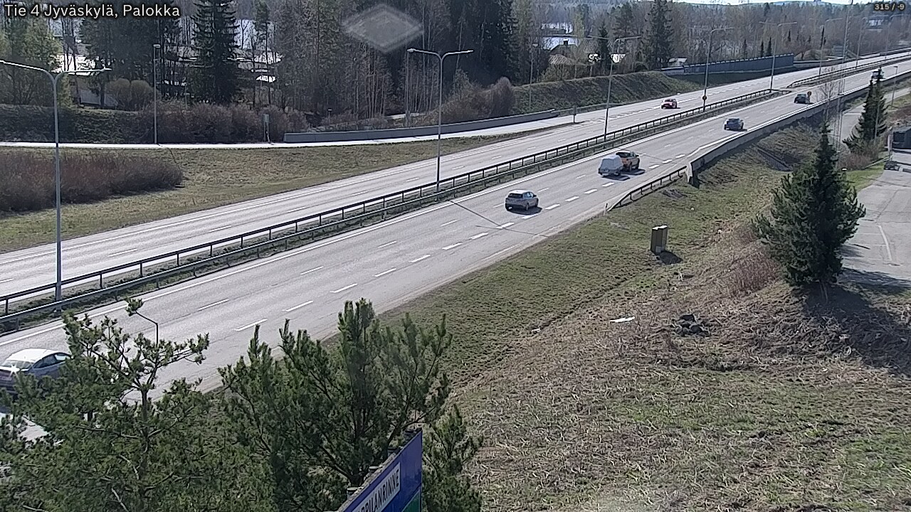 Kelikamerat Kuva Tie 4 Jyväskylä, Palokka, Jyväskylä, Keski-Suomi