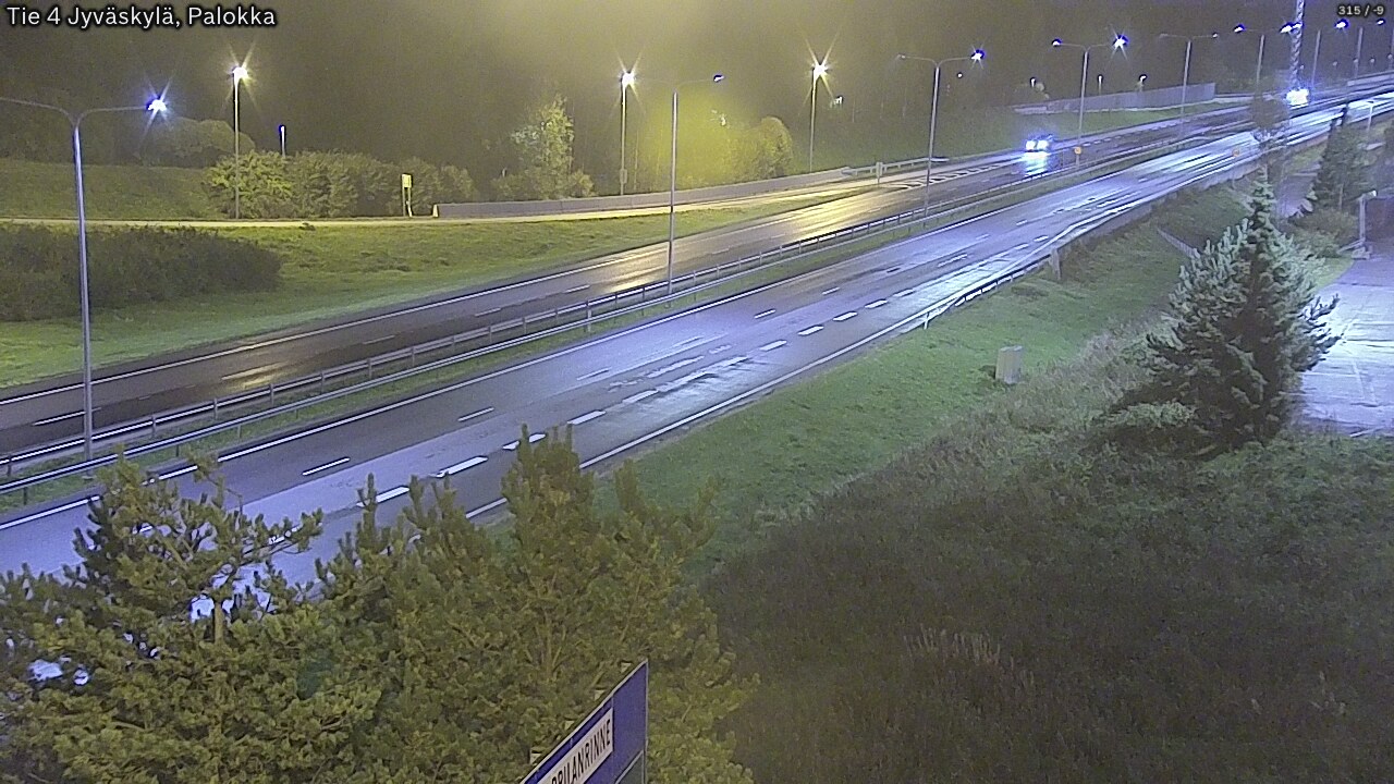 Weather Camera Image Väg 4 Jyväskylä, Palokka, Jyväskylä, Keski-Suomi