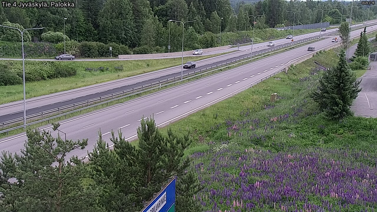 Kelikamerat Kuva Tie 4 Jyväskylä, Palokka, Jyväskylä, Keski-Suomi