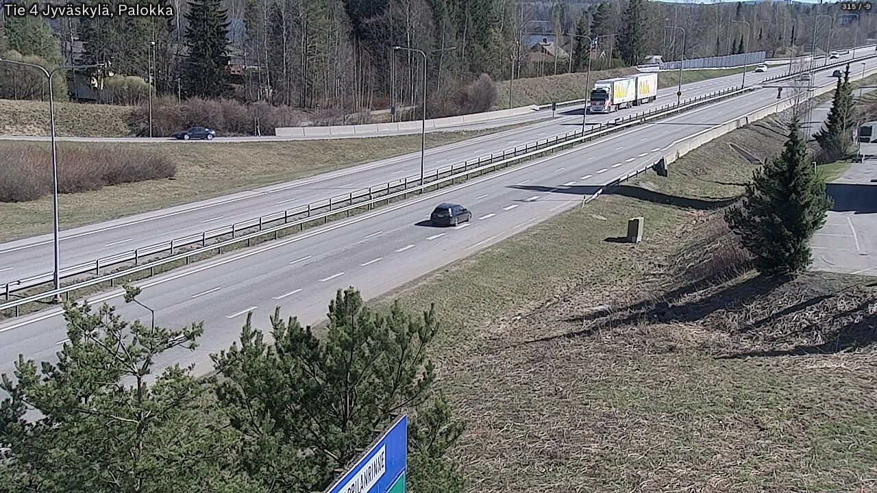 Kelikamerat Kuva Tie 4 Jyväskylä, Palokka, Jyväskylä, Keski-Suomi