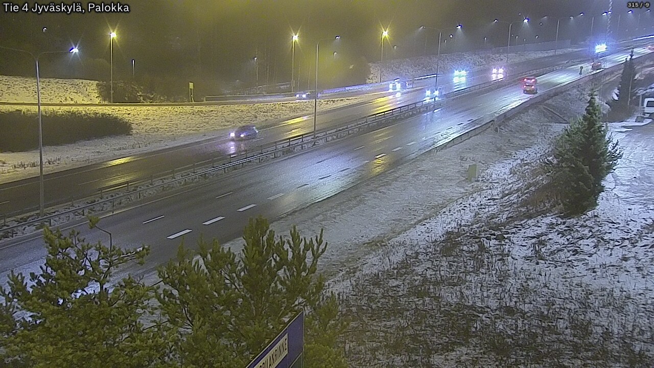 Weather Camera Image Väg 4 Jyväskylä, Palokka, Jyväskylä, Keski-Suomi