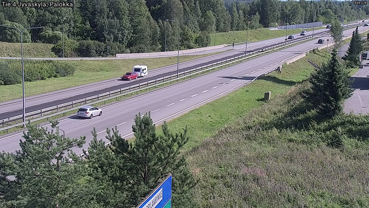 Kelikamerat Kuva Tie 4 Jyväskylä, Palokka, Jyväskylä, Keski-Suomi