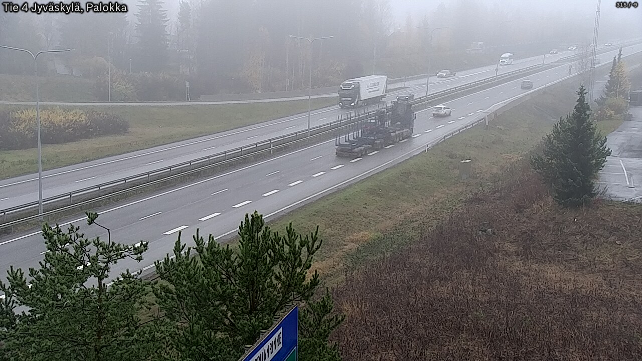 Kelikamerat Kuva Tie 4 Jyväskylä, Palokka, Jyväskylä, Keski-Suomi