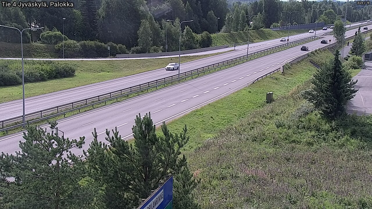 Kelikamerat Kuva Tie 4 Jyväskylä, Palokka, Jyväskylä, Keski-Suomi