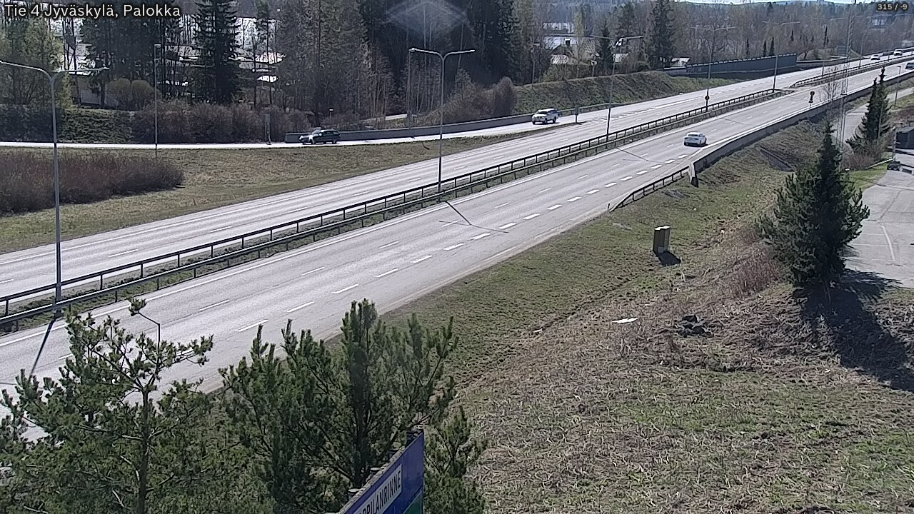 Kelikamerat Kuva Tie 4 Jyväskylä, Palokka, Jyväskylä, Keski-Suomi