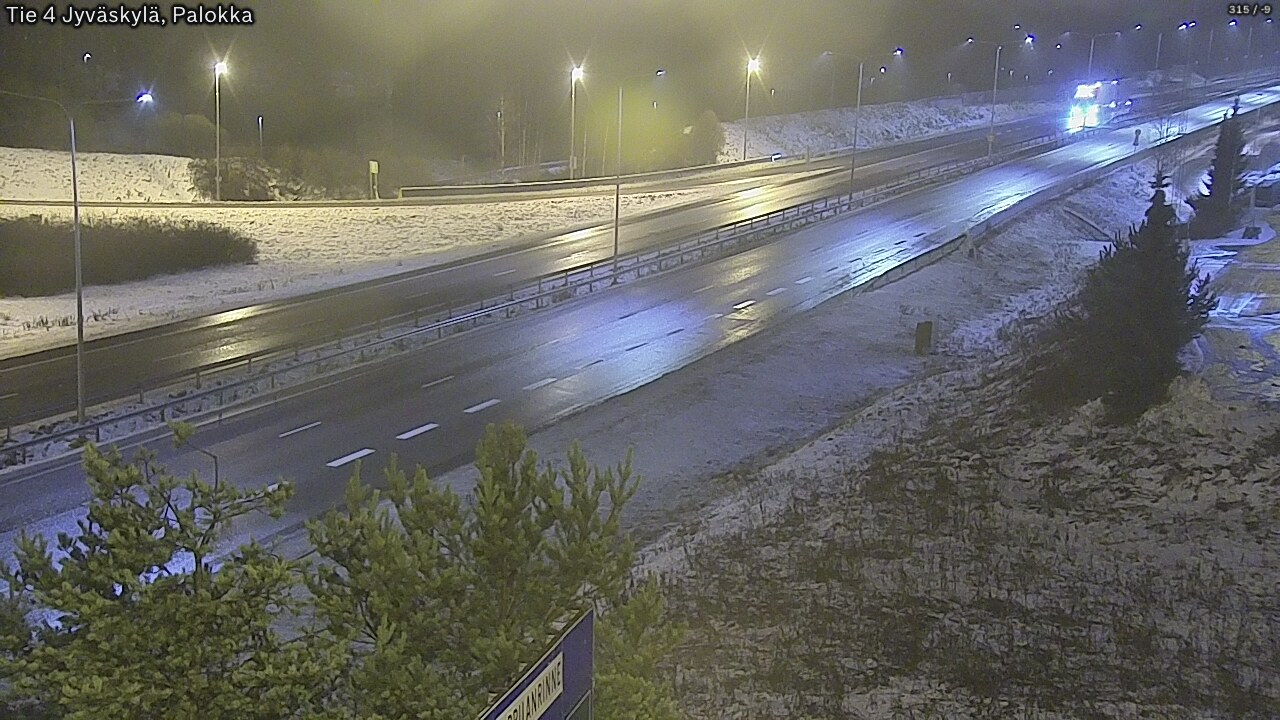 Weather Camera Image Väg 4 Jyväskylä, Palokka, Jyväskylä, Keski-Suomi