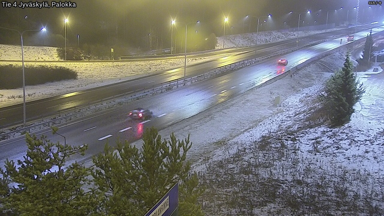 Weather Camera Image Väg 4 Jyväskylä, Palokka, Jyväskylä, Keski-Suomi