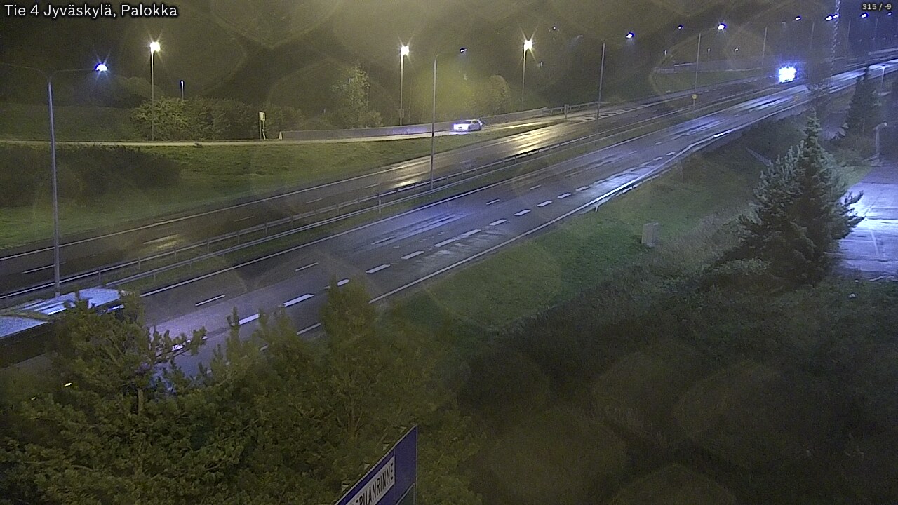 Weather Camera Image Väg 4 Jyväskylä, Palokka, Jyväskylä, Keski-Suomi