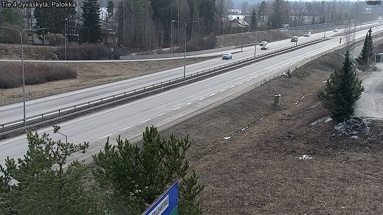 Kelikamerat Kuva Tie 4 Jyväskylä, Palokka, Jyväskylä, Keski-Suomi