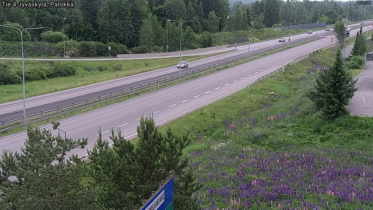 Kelikamerat Kuva Tie 4 Jyväskylä, Palokka, Jyväskylä, Keski-Suomi