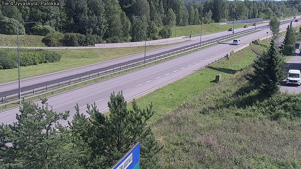 Kelikamerat Kuva Tie 4 Jyväskylä, Palokka, Jyväskylä, Keski-Suomi