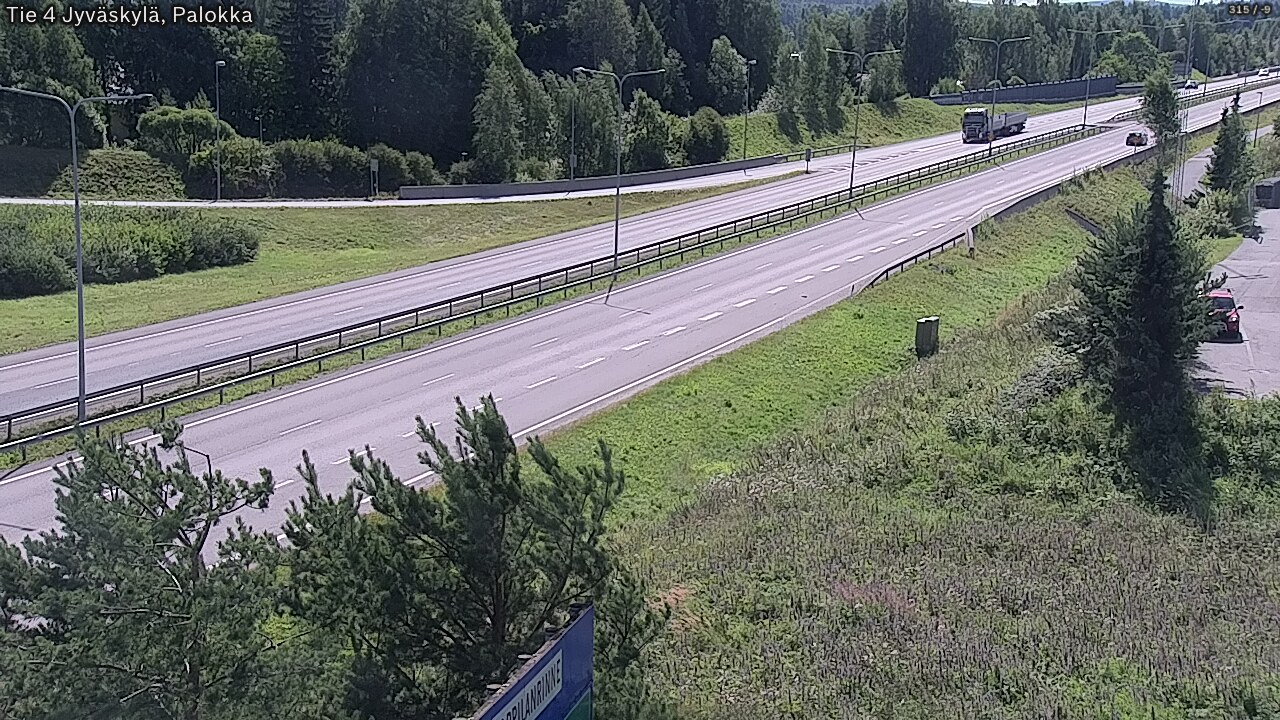 Kelikamerat Kuva Tie 4 Jyväskylä, Palokka, Jyväskylä, Keski-Suomi