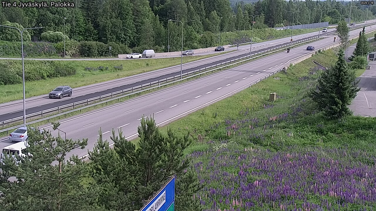Kelikamerat Kuva Tie 4 Jyväskylä, Palokka, Jyväskylä, Keski-Suomi