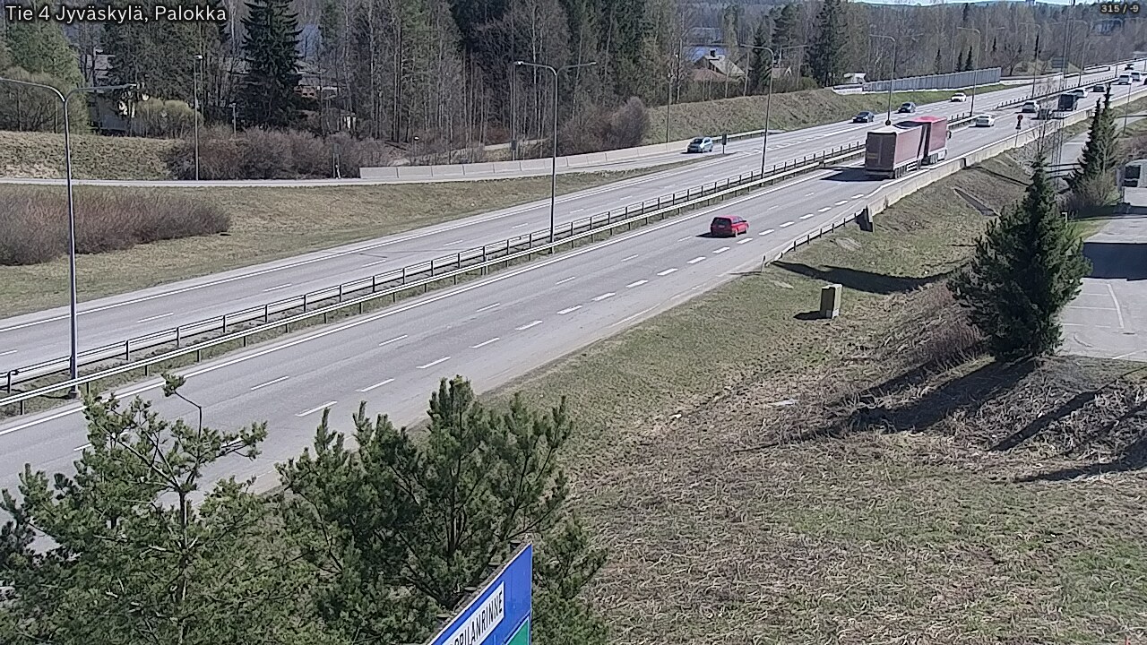 Kelikamerat Kuva Tie 4 Jyväskylä, Palokka, Jyväskylä, Keski-Suomi