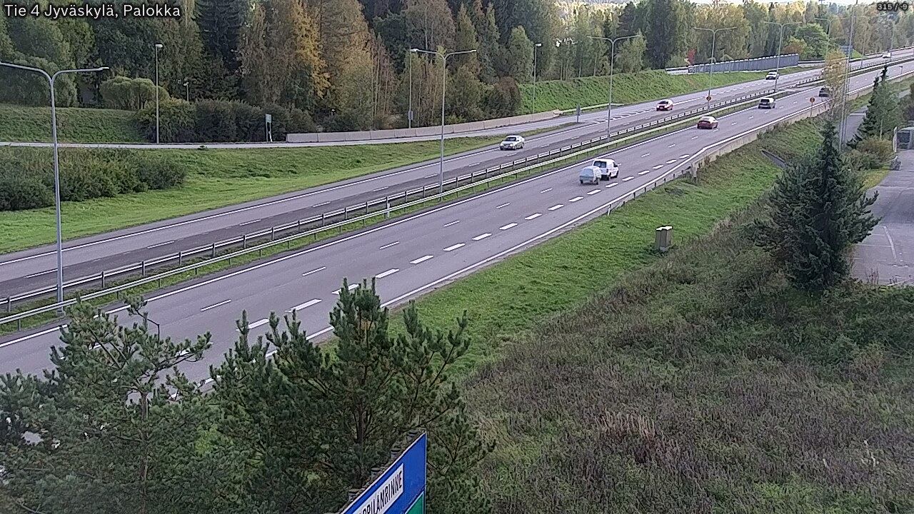 Weather Camera Image Road 4 Jyväskylä, Palokka, Jyväskylä, Keski-Suomi