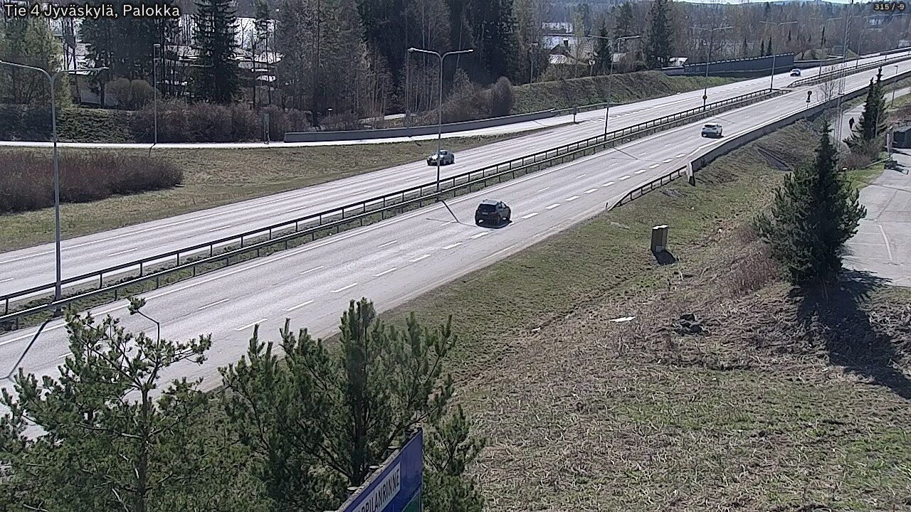 Kelikamerat Kuva Tie 4 Jyväskylä, Palokka, Jyväskylä, Keski-Suomi