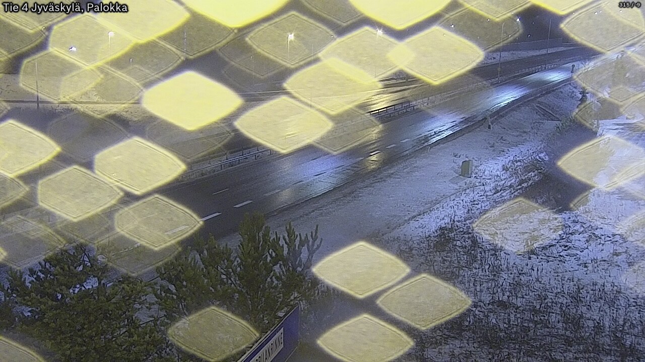 Weather Camera Image Väg 4 Jyväskylä, Palokka, Jyväskylä, Keski-Suomi