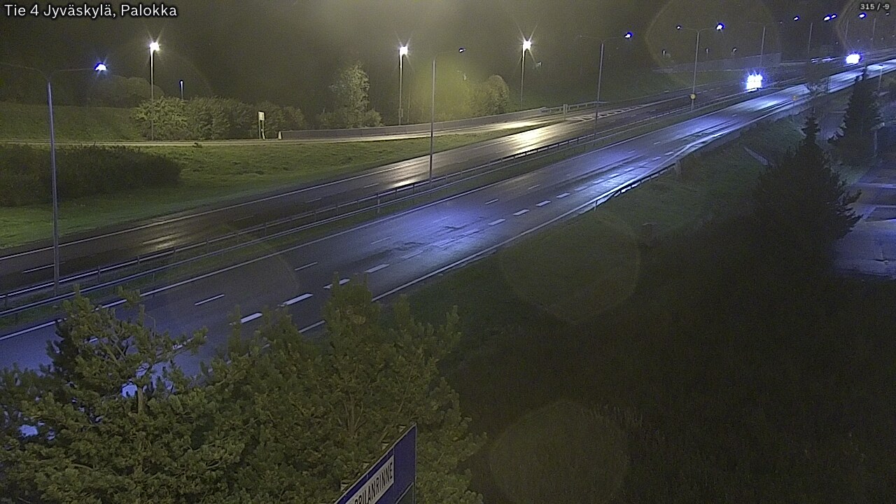 Weather Camera Image Väg 4 Jyväskylä, Palokka, Jyväskylä, Keski-Suomi