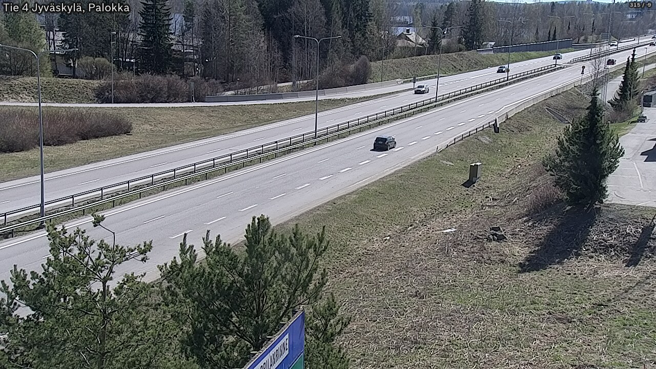 Kelikamerat Kuva Tie 4 Jyväskylä, Palokka, Jyväskylä, Keski-Suomi