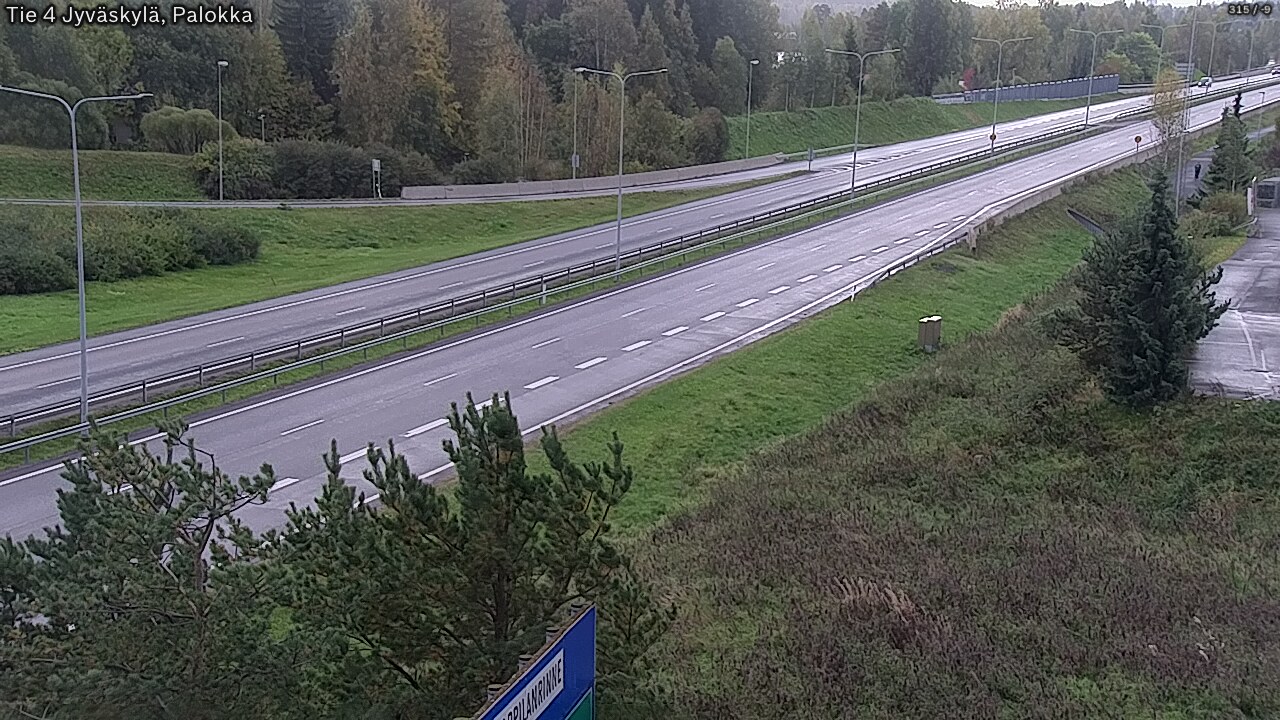 Weather Camera Image Väg 4 Jyväskylä, Palokka, Jyväskylä, Keski-Suomi