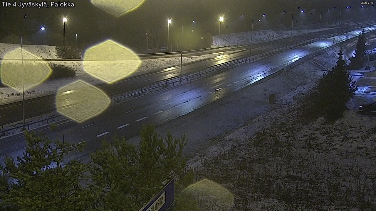 Weather Camera Image Väg 4 Jyväskylä, Palokka, Jyväskylä, Keski-Suomi