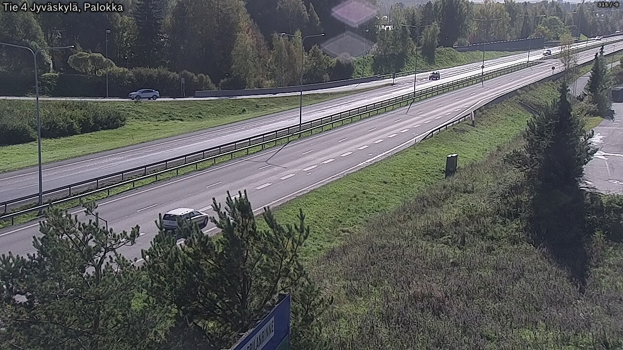 Weather Camera Image Road 4 Jyväskylä, Palokka, Jyväskylä, Keski-Suomi