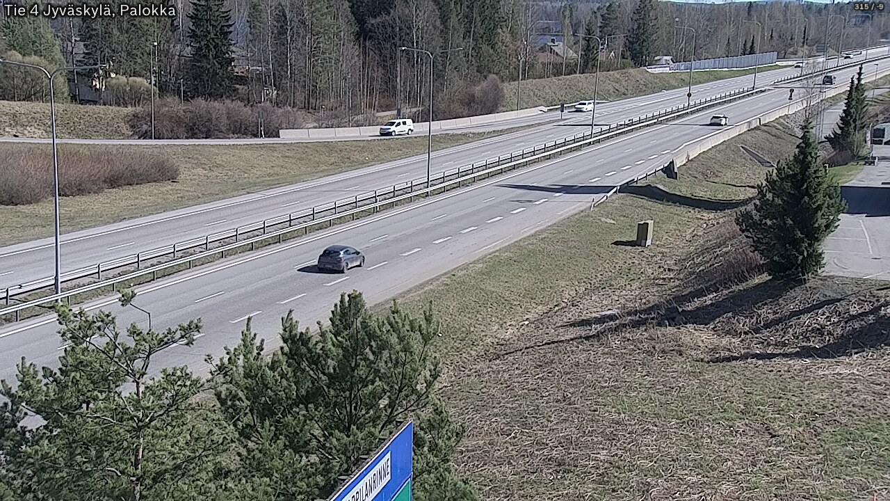 Kelikamerat Kuva Tie 4 Jyväskylä, Palokka, Jyväskylä, Keski-Suomi