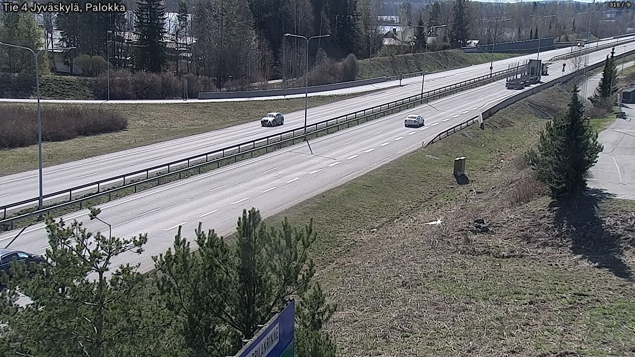 Kelikamerat Kuva Tie 4 Jyväskylä, Palokka, Jyväskylä, Keski-Suomi