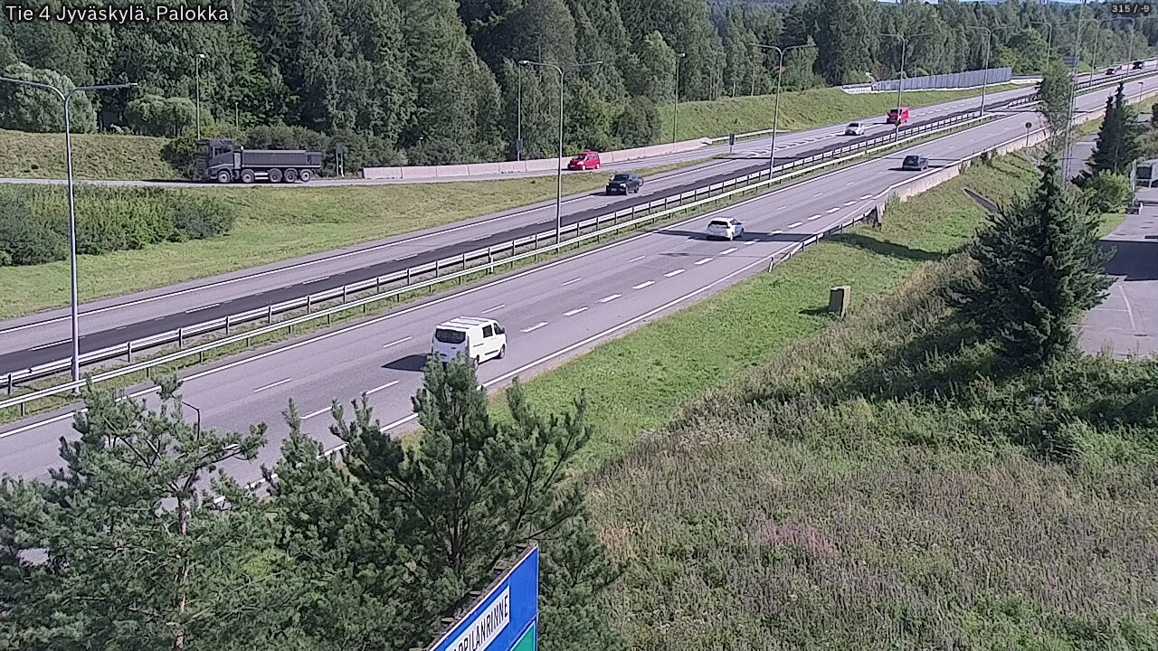Kelikamerat Kuva Tie 4 Jyväskylä, Palokka, Jyväskylä, Keski-Suomi