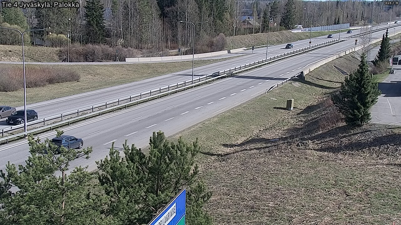 Kelikamerat Kuva Tie 4 Jyväskylä, Palokka, Jyväskylä, Keski-Suomi