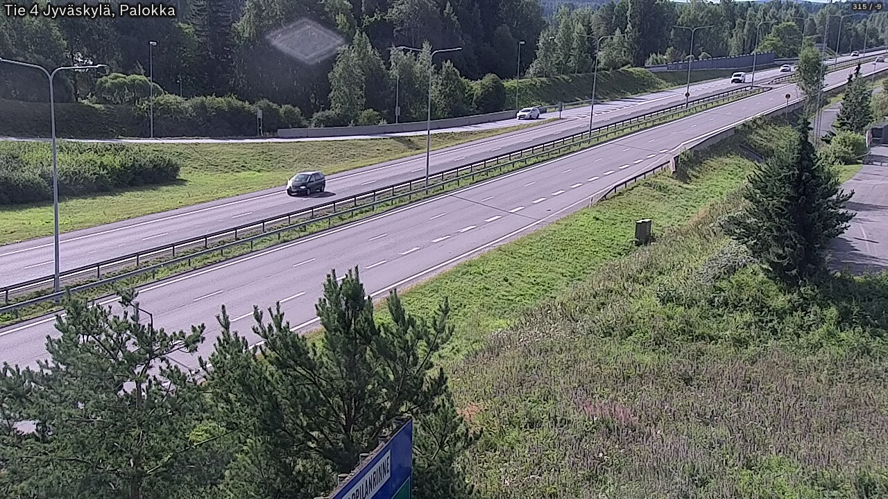 Kelikamerat Kuva Tie 4 Jyväskylä, Palokka, Jyväskylä, Keski-Suomi
