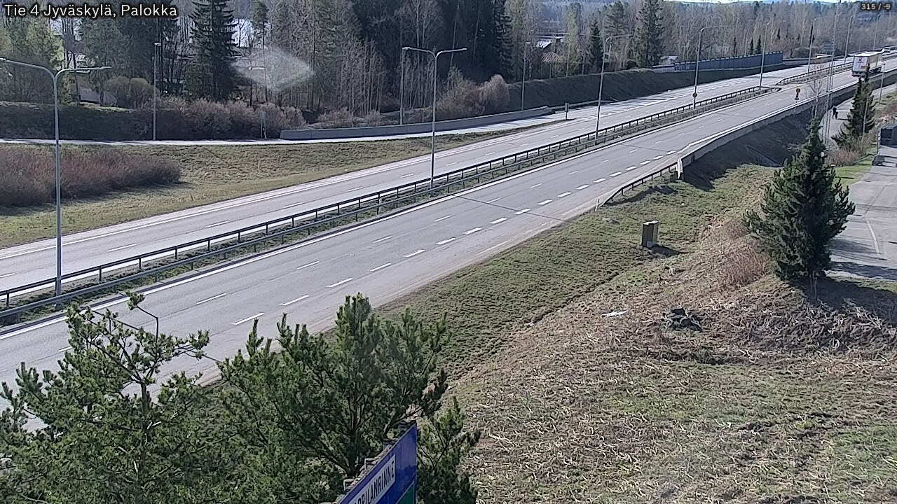Kelikamerat Kuva Tie 4 Jyväskylä, Palokka, Jyväskylä, Keski-Suomi